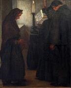 Karel Myslbek In the Mortuary Germany oil painting artist